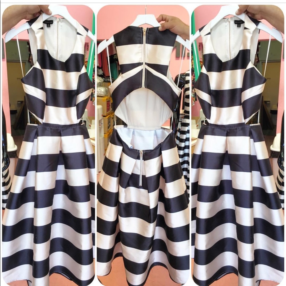 NWT Black & Gold Dress